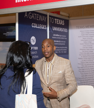 Antoine speaking at event